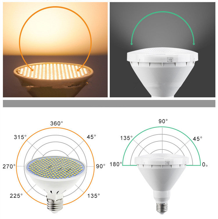 LED Lamp Cup E27 Household Energy-Saving Bulb 220V SMD
