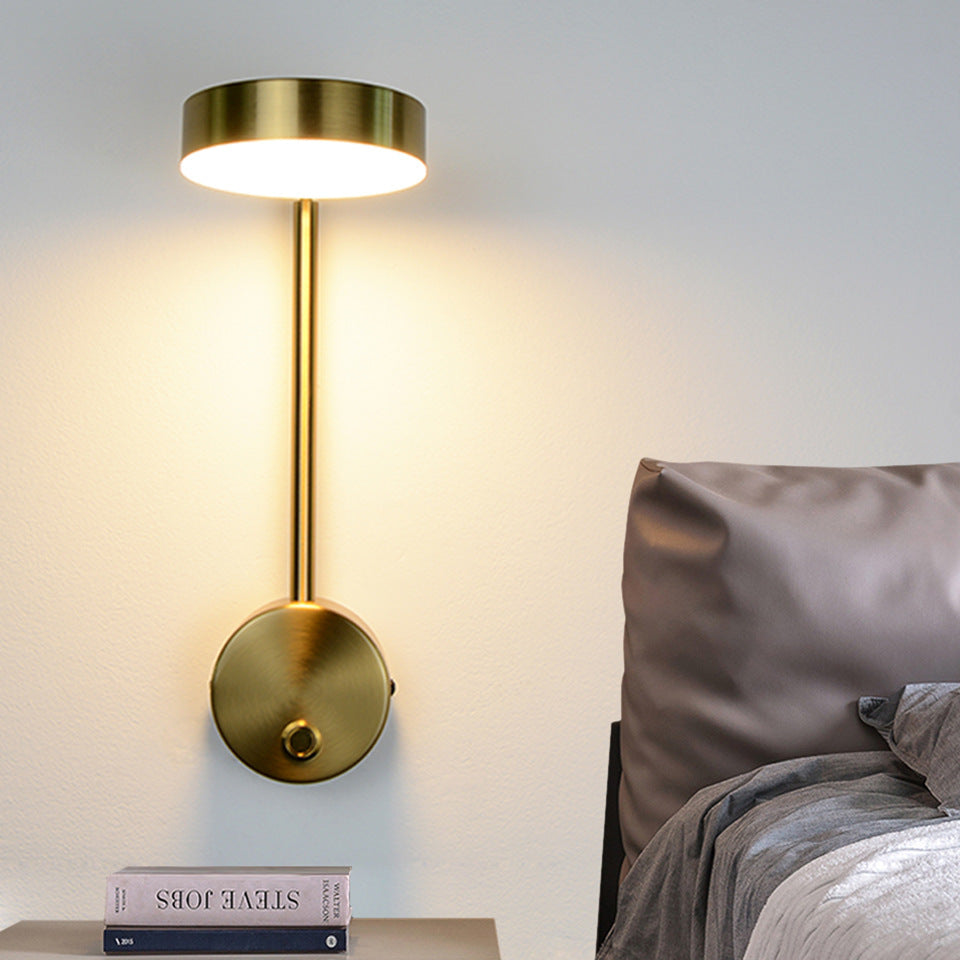 Premium Bedside Lamp Wall Lamp Rotary Key  Lamp Wall Lamp Background Wall Decoration