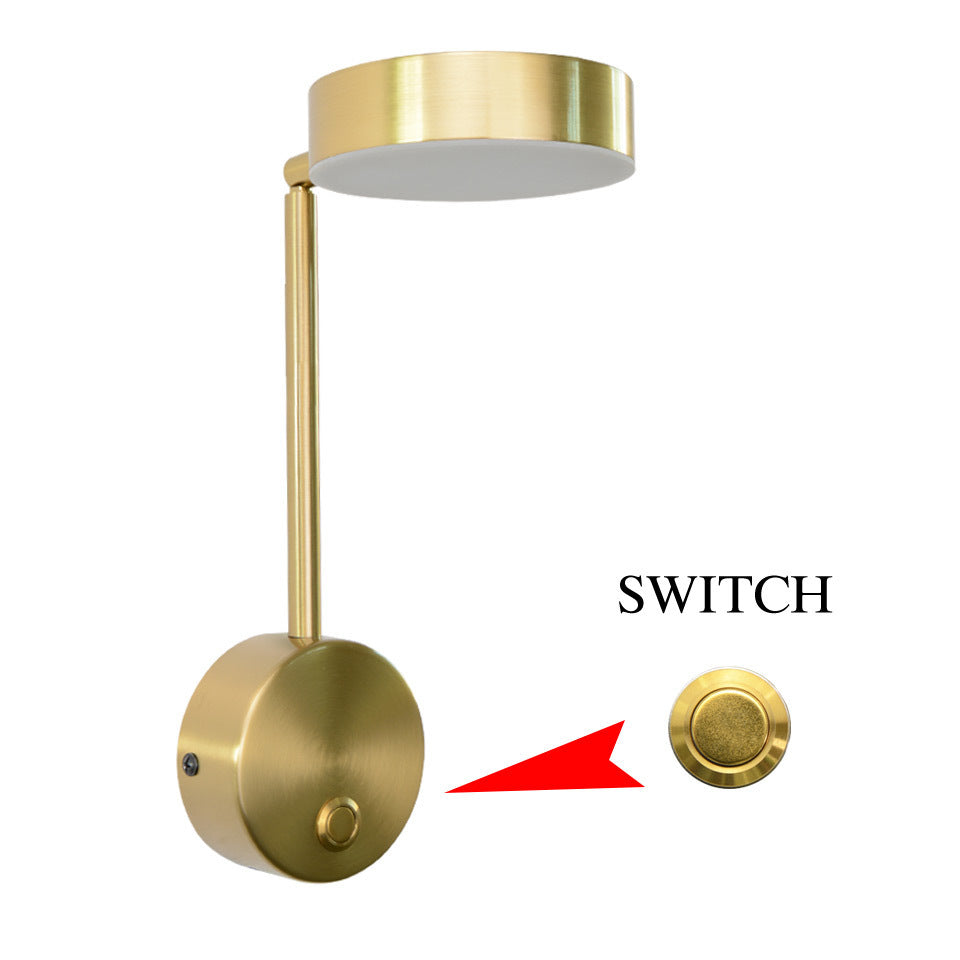 Premium Bedside Lamp Wall Lamp Rotary Key  Lamp Wall Lamp Background Wall Decoration