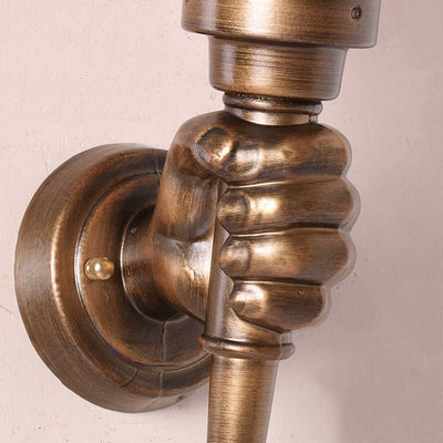 Best Creative torchbearer wall lamp