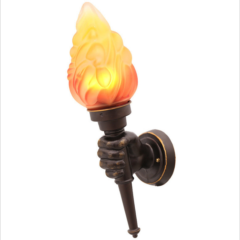 Best Creative torchbearer wall lamp