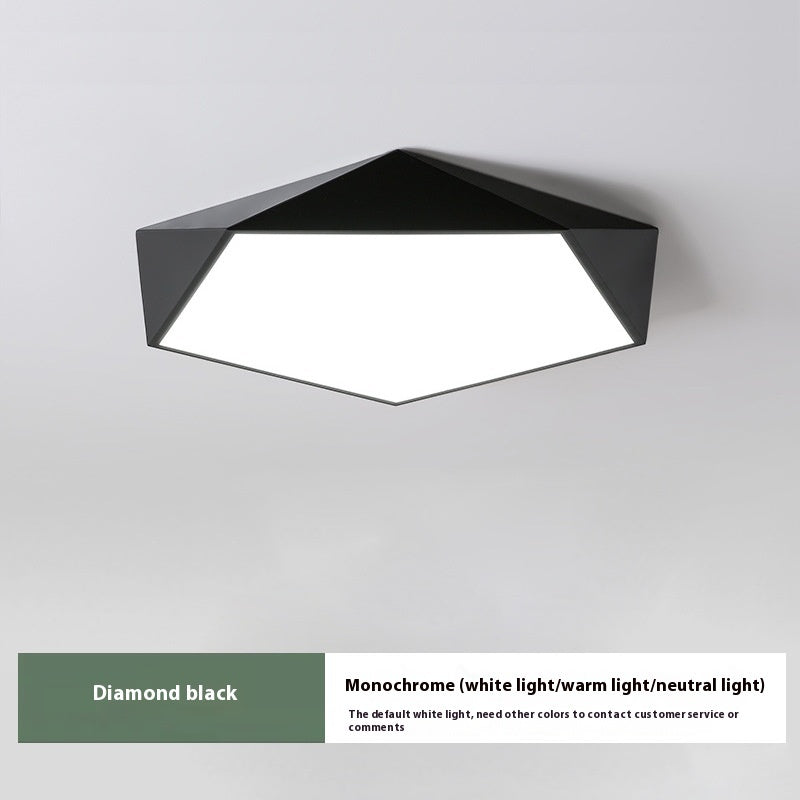 Best Color Ceiling Lamp Creative Geometric Room Lamp