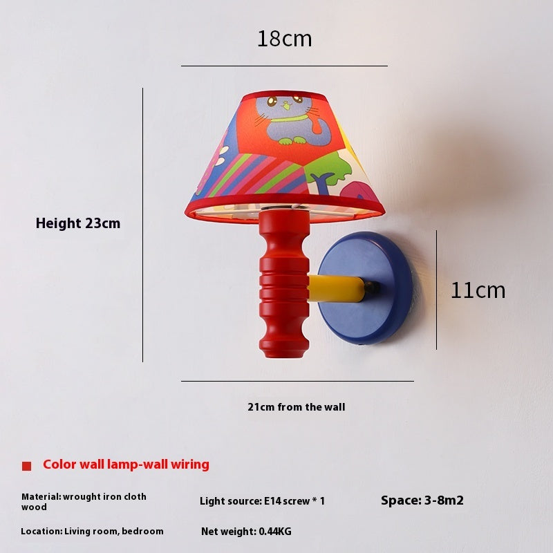 Living Room Atmosphere Middle Ancient Oil Painting Art Style Lamps