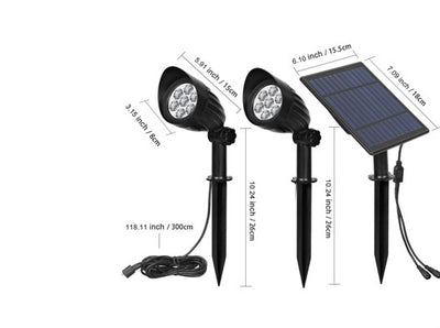 Super Bright Outdoor Solar Lamp