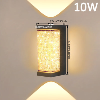 Indoor Crystal Wall Lamp Flashlight Modern Minimalist