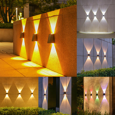 Premium Solar Outdoor Wall Lamp Courtyard Decoration Atmosphere Wall Lamp