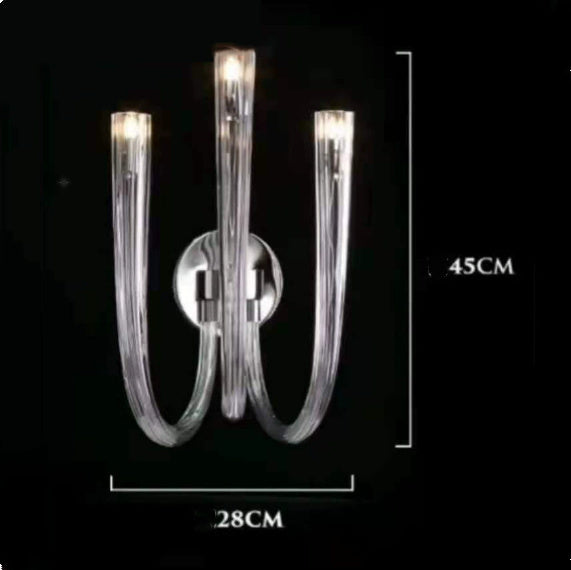 Best Premium Creative Duplex Building Glass Main Wall Lamps