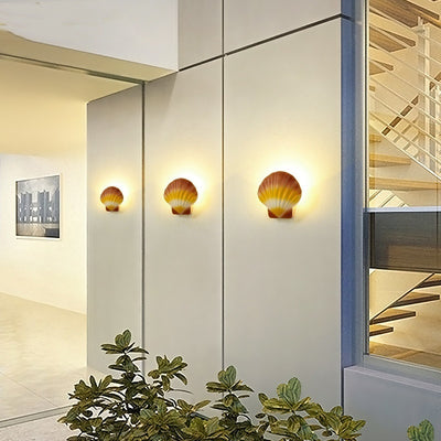 Outdoor Wall Led Outdoor Waterproof Shell Creative Garden Lamp