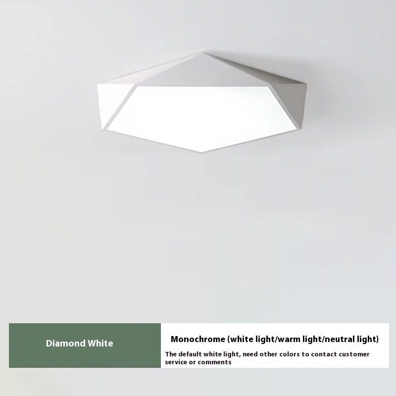 Best Color Ceiling Lamp Creative Geometric Room Lamp