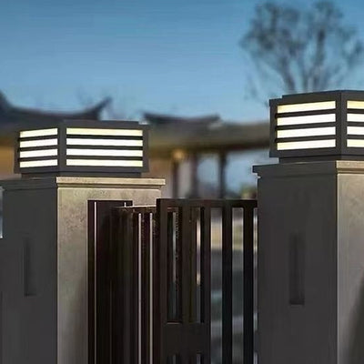 Waterproof Pillar Lamp Outdoor Yard Lamp
