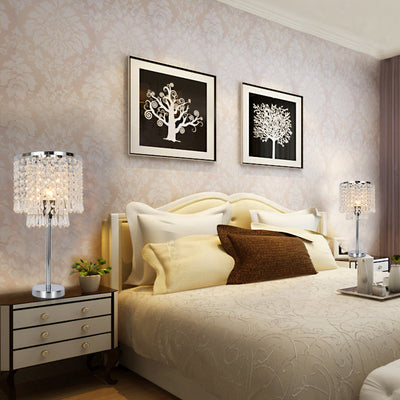 Premiun Home Bed Head Crystal Decorative Table Lamp