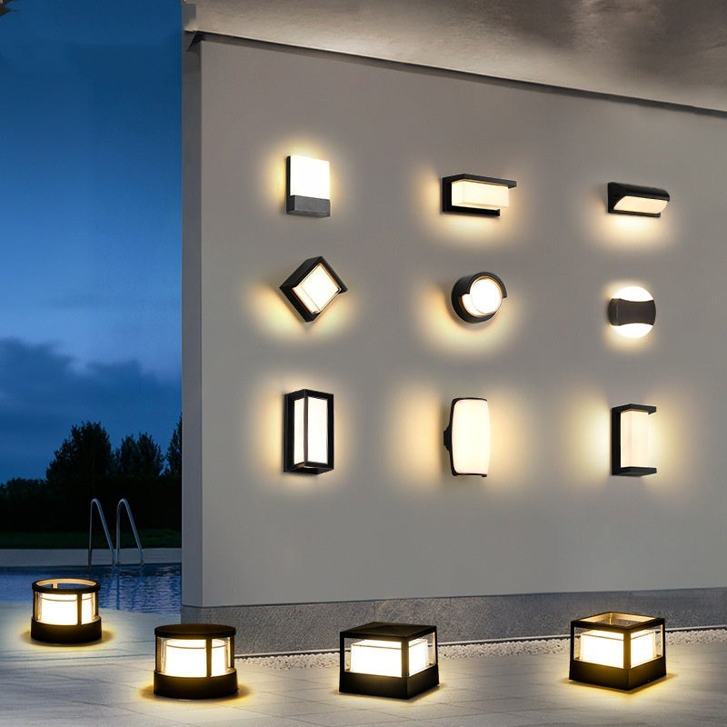 Underful Retro Outdoor Waterproof Led Wall Lamp