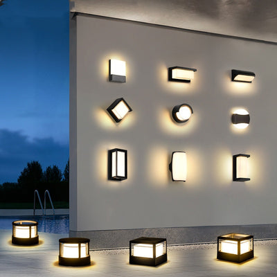 Underful Retro Outdoor Waterproof Led Wall Lamp