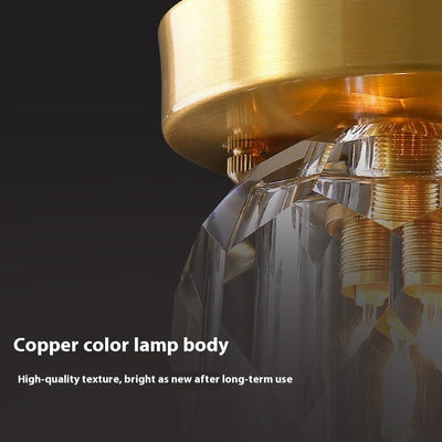 Crystal Wall Aisle Ceiling Lamp Simple Lamps