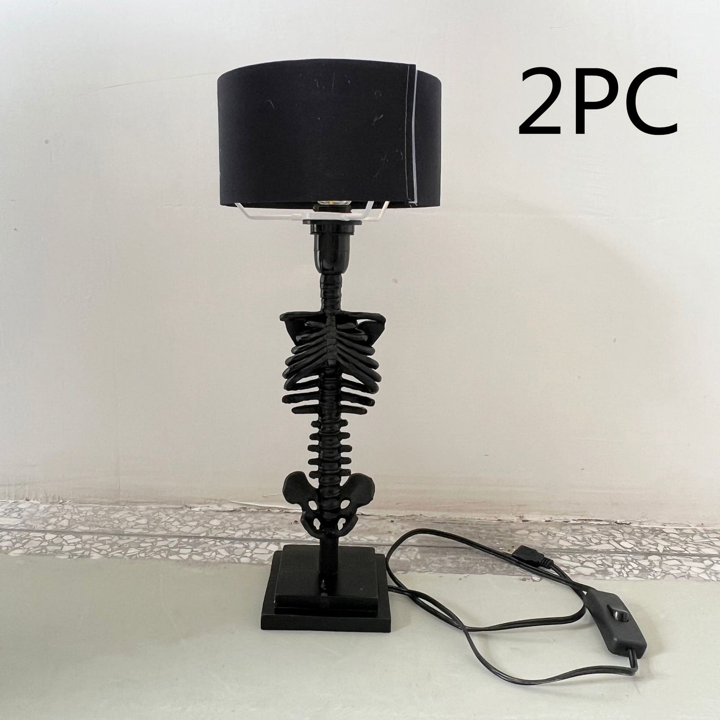 Skull Table Lamp Home Classic Gothic Decorative Lamp