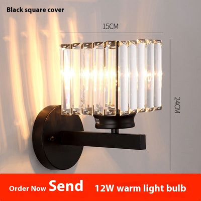 Crystal Wall Aisle Ceiling Lamp Simple Lamps