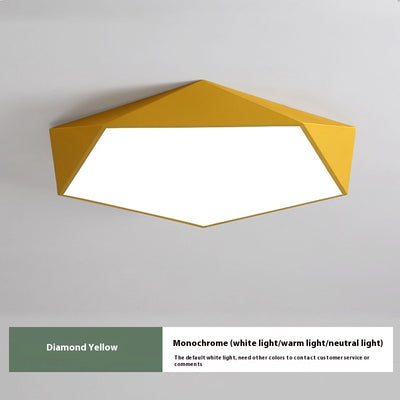 Best Color Ceiling Lamp Creative Geometric Room Lamp