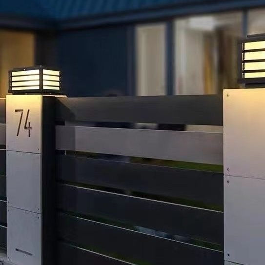 Waterproof Pillar Lamp Outdoor Yard Lamp