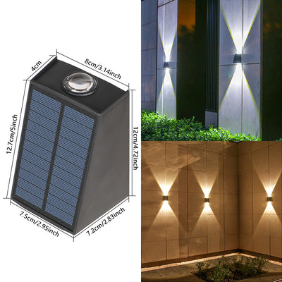 Premium Solar Outdoor Wall Lamp Courtyard Decoration Atmosphere Wall Lamp