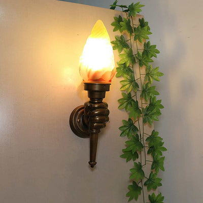 Best Creative torchbearer wall lamp