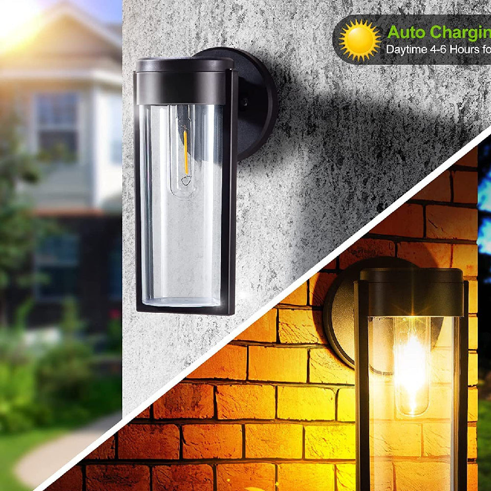 Waterproof Outdoor Solar Lamp Wire Wall Lamp