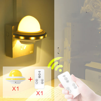 Underful Home Bedroom Bedside Feeding Atmosphere Socket Lamp