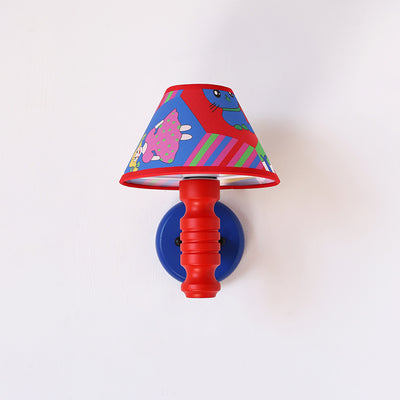 Living Room Atmosphere Middle Ancient Oil Painting Art Style Lamps