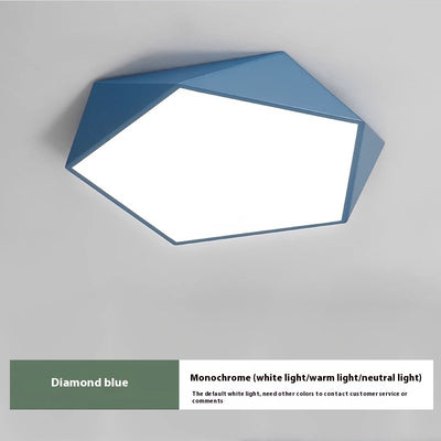 Best Color Ceiling Lamp Creative Geometric Room Lamp