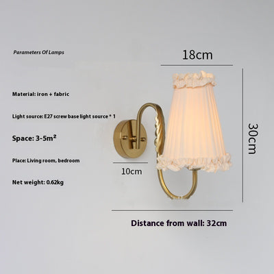 Wheat Wall Lamp Bedroom Bedside Lamps