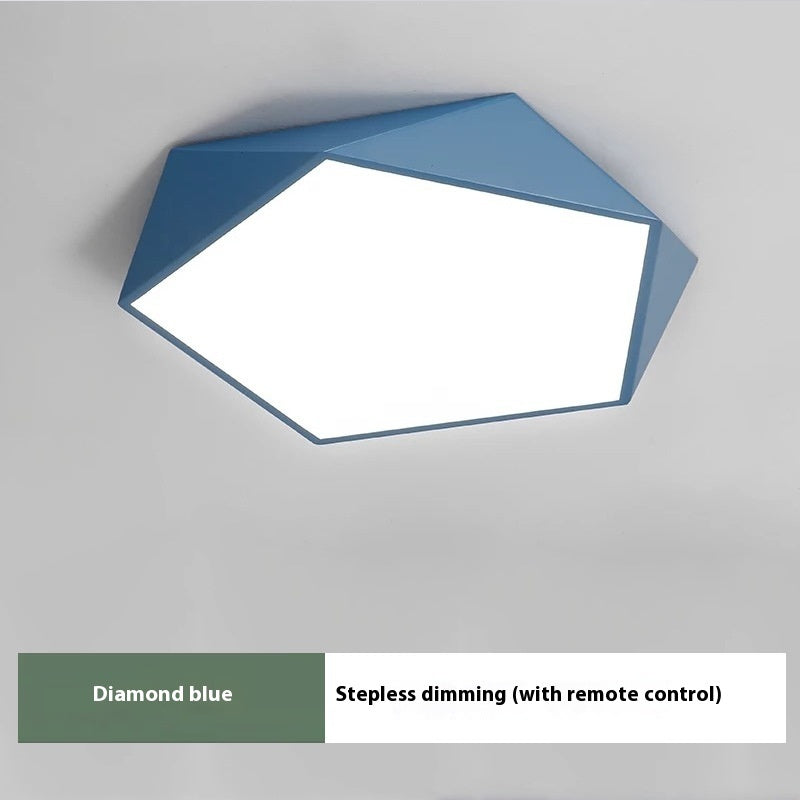 Best Color Ceiling Lamp Creative Geometric Room Lamp