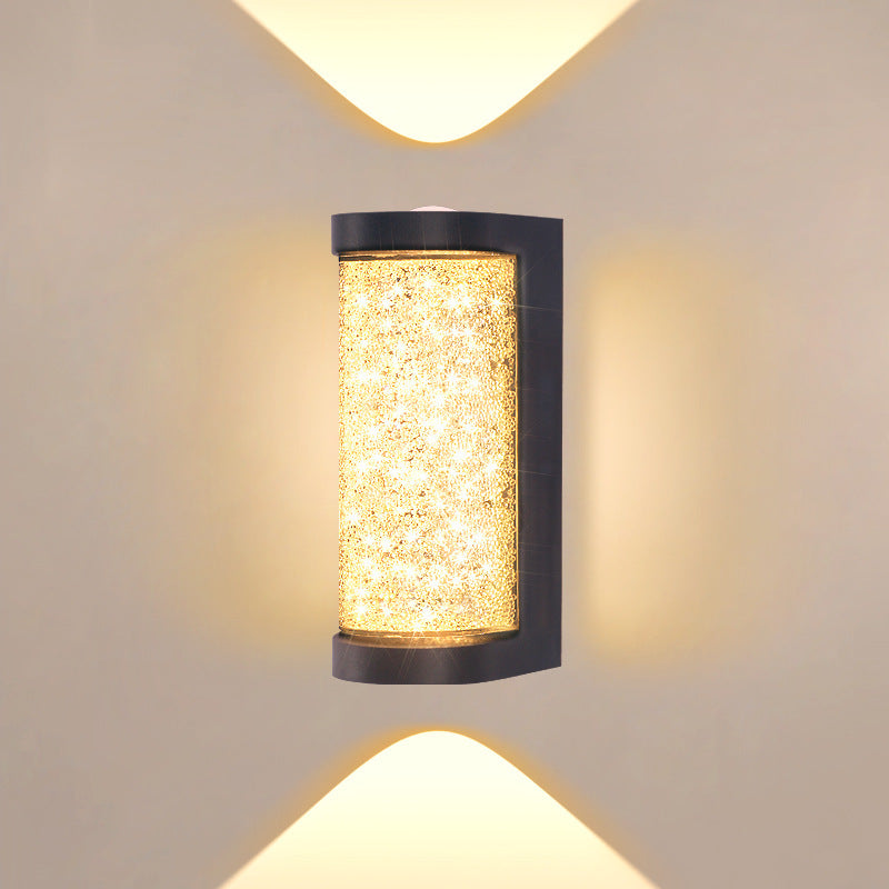 Indoor Crystal Wall Lamp Flashlight Modern Minimalist