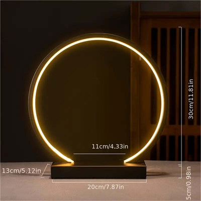 Chinese Style Creative Zen Decoration Home Backflow Incense Living Room LED Lamp