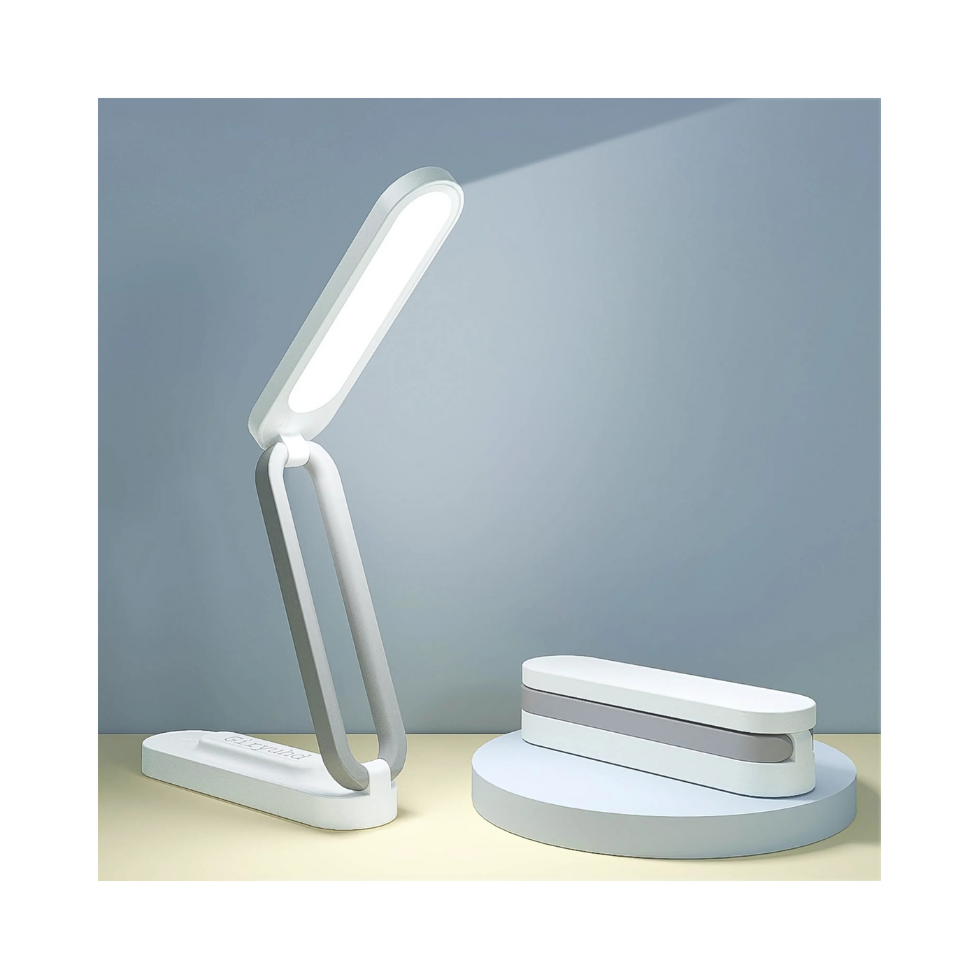 White LED Desk Lamp for Office Home & Battery Operated Lamp Rechargeable Lamp