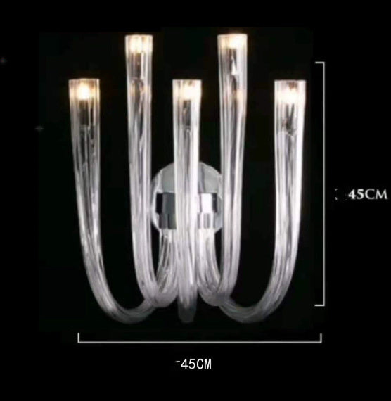 Best Premium Creative Duplex Building Glass Main Wall Lamps