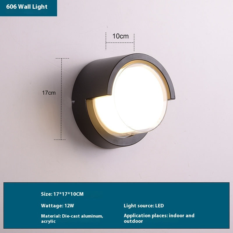 Underful Retro Outdoor Waterproof Led Wall Lamp