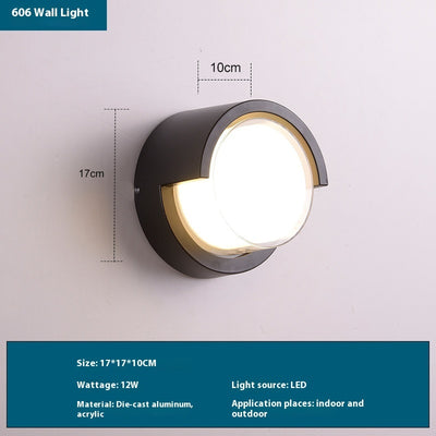 Underful Retro Outdoor Waterproof Led Wall Lamp