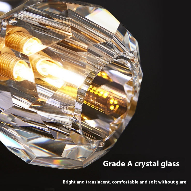 Crystal Wall Aisle Ceiling Lamp Simple Lamps