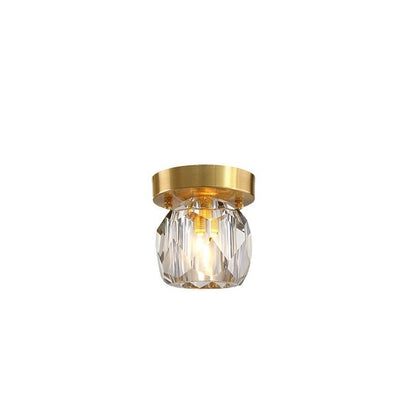 Crystal Wall Aisle Ceiling Lamp Simple Lamps