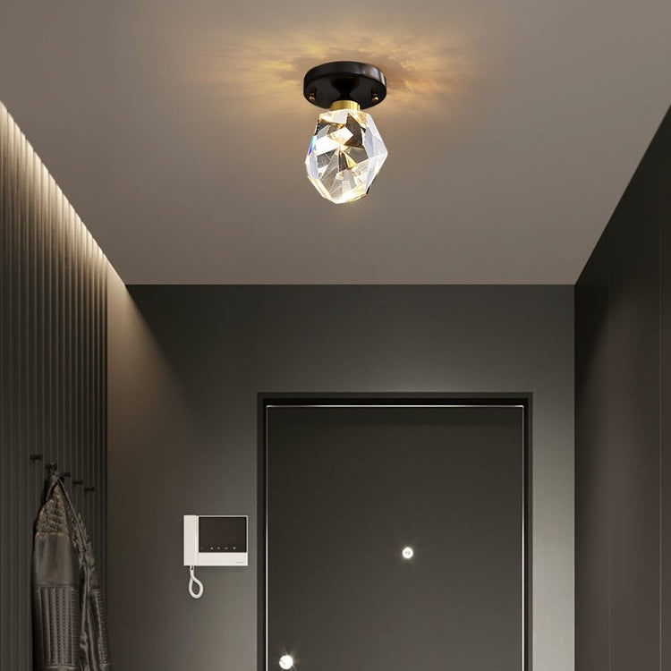 Crystal Wall Aisle Ceiling Lamp Simple Lamps