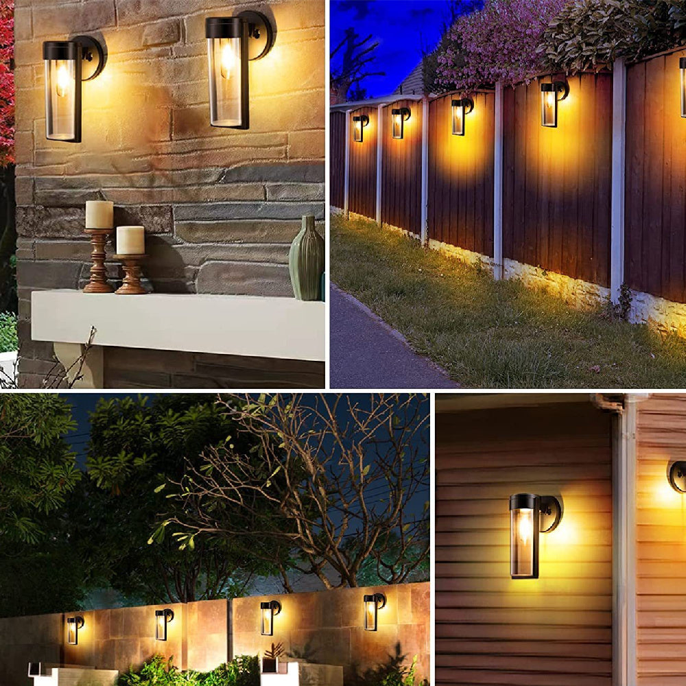 Waterproof Outdoor Solar Lamp Wire Wall Lamp
