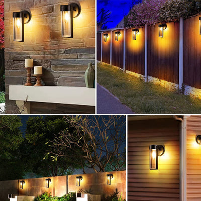 Waterproof Outdoor Solar Lamp Wire Wall Lamp