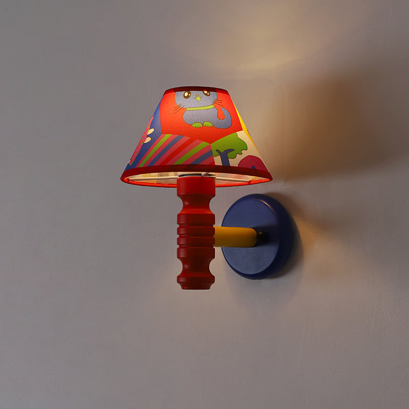 Living Room Atmosphere Middle Ancient Oil Painting Art Style Lamps